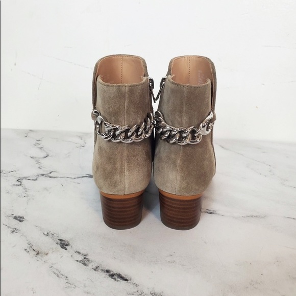 Coach Mushroom Carissa Ankle Suede Size 5 Boots NIB - Picture 4 of 6